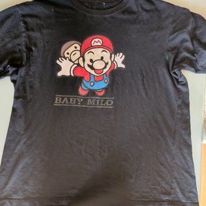 Vintage Mario Baby Milo t-shirt